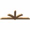 Ekena Millwork Redmond Smooth Timber Gable Bracket, Western Red Cedar, 96"W x 36"H x 3 1/2"D x 5 1/2"F, 9/12 Pitch GBW096X36X0406RED00SWR - alternate 2